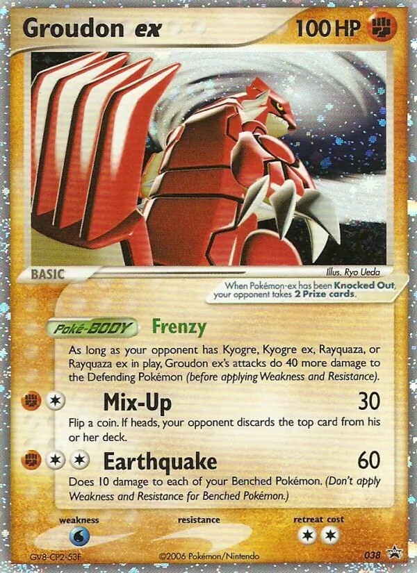 Groudon EX, Nintendo Promos 38