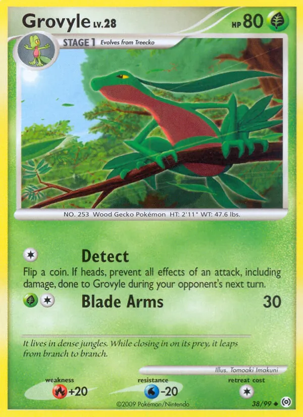 Grovyle, Arceus 038/099