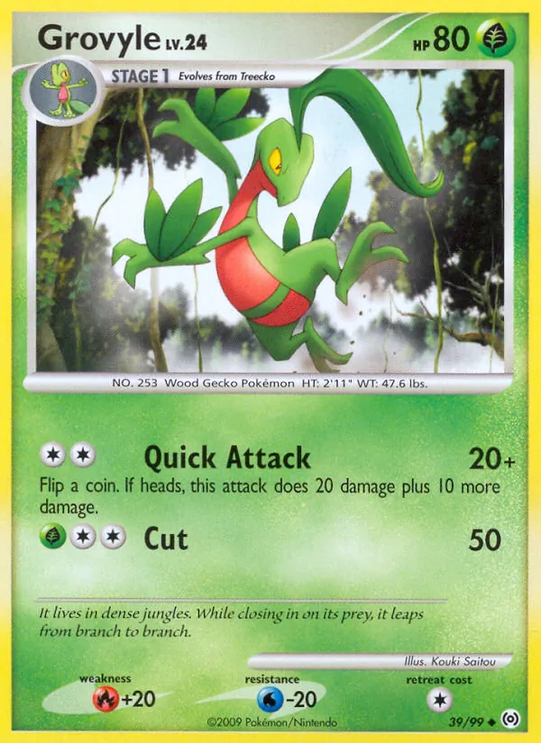 Grovyle, Arceus 039/099