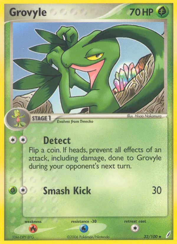 Grovyle, Crystal Guardians 032/100