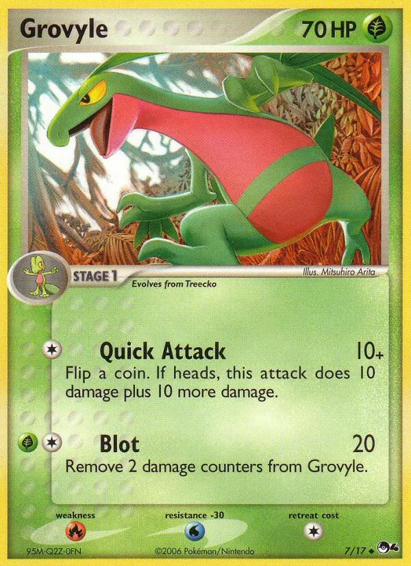 Grovyle, POP Series 4 007/017