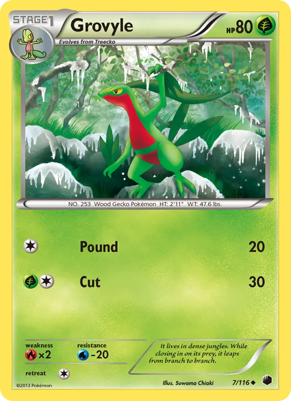 Grovyle, Plasma Freeze 007/116