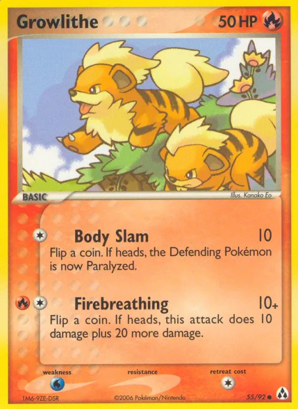 Growlithe, Legend Maker 055/092