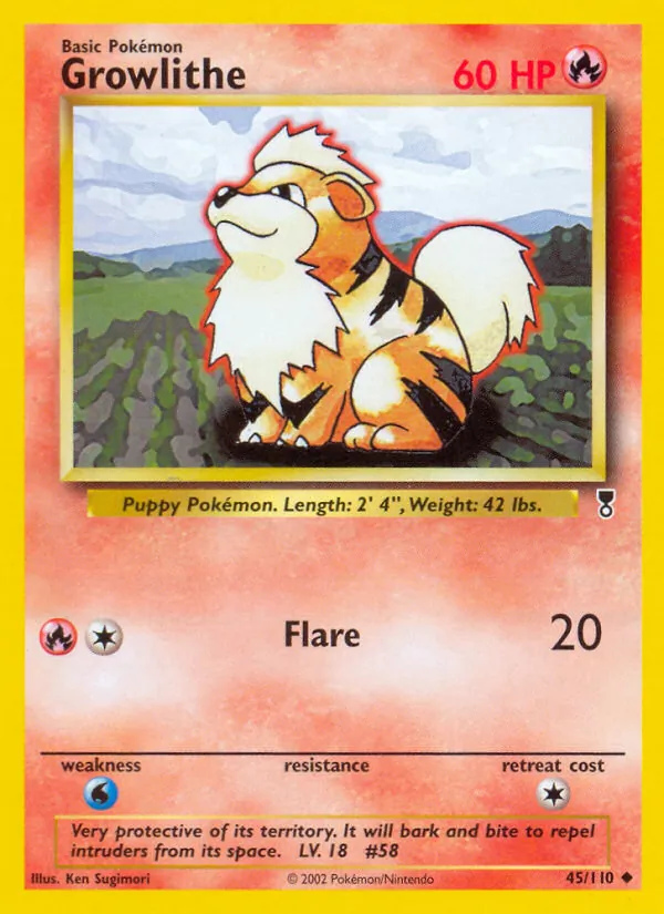 Growlithe, Legendary Collection 045/110