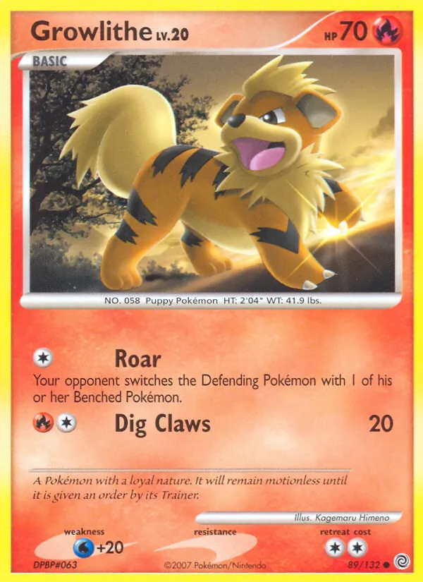 Growlithe, Secret Wonders 089/132