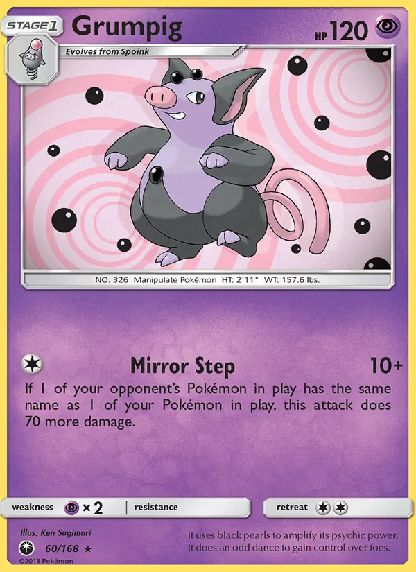 Grumpig, Celestial Storm 060/168