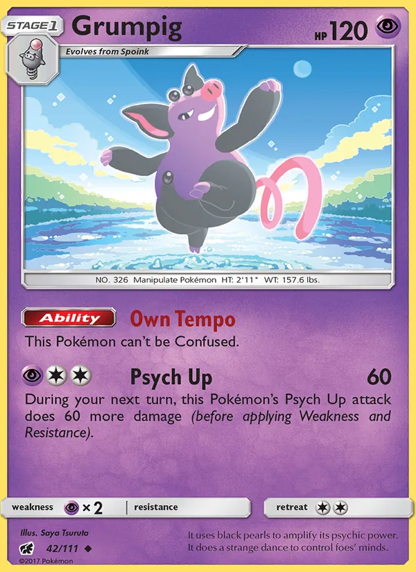 Grumpig, Crimson Invasion 042/111