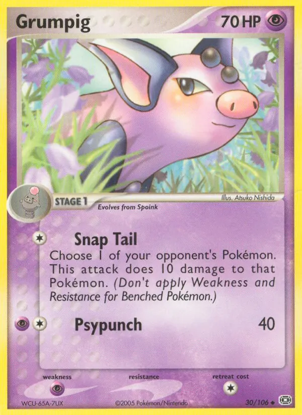 Grumpig, Emerald 030/106