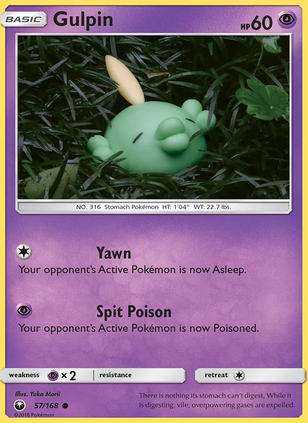 Gulpin, Celestial Storm 057/168