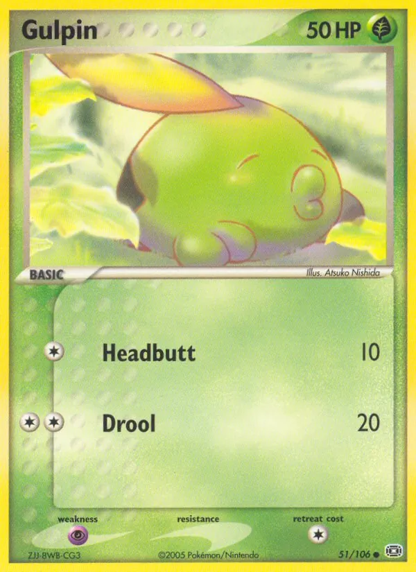 Gulpin, Emerald 051/106