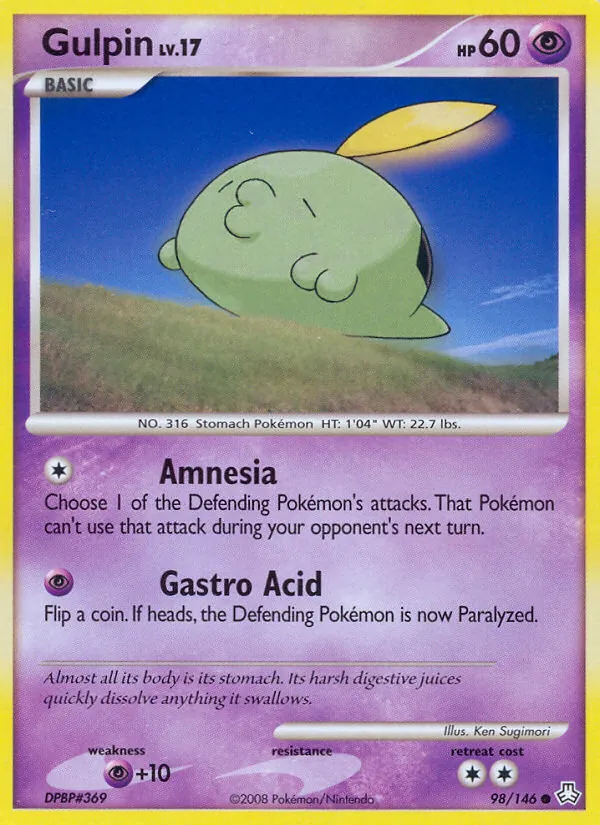 Gulpin, Legends Awakened 098/146