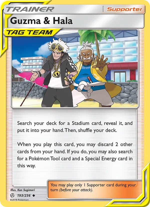 Guzma & Hala, Cosmic Eclipse 193/236