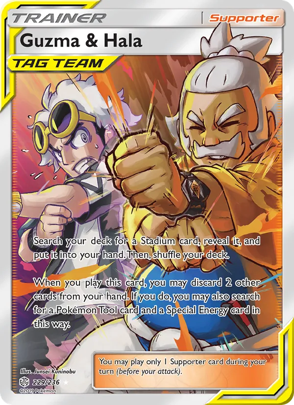 Guzma & Hala, Cosmic Eclipse 229/236
