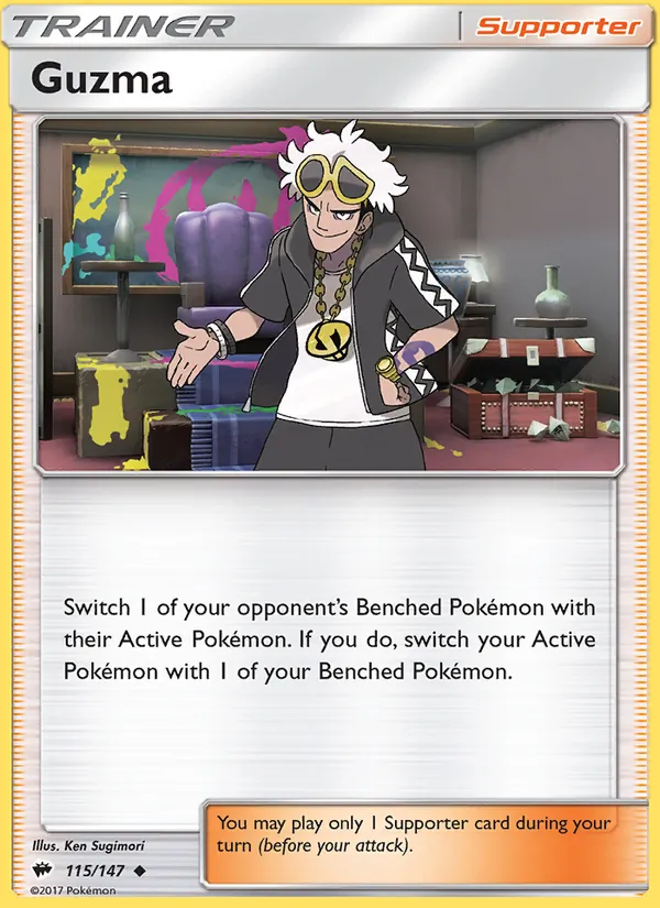 Guzma, Burning Shadows 115/147