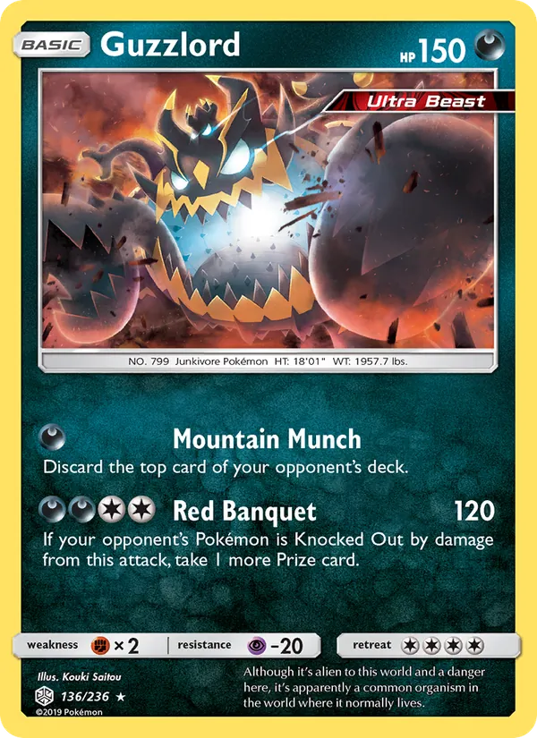 Guzzlord, Cosmic Eclipse 136/236