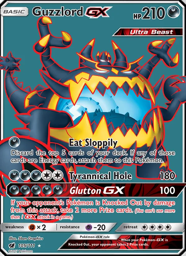 Guzzlord GX, Crimson Invasion 105/111