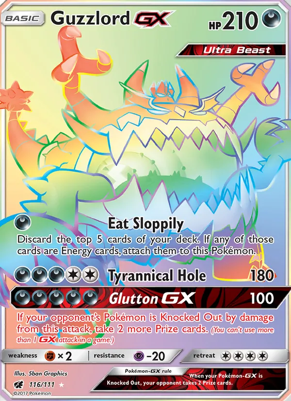 Guzzlord GX, Crimson Invasion 116/111