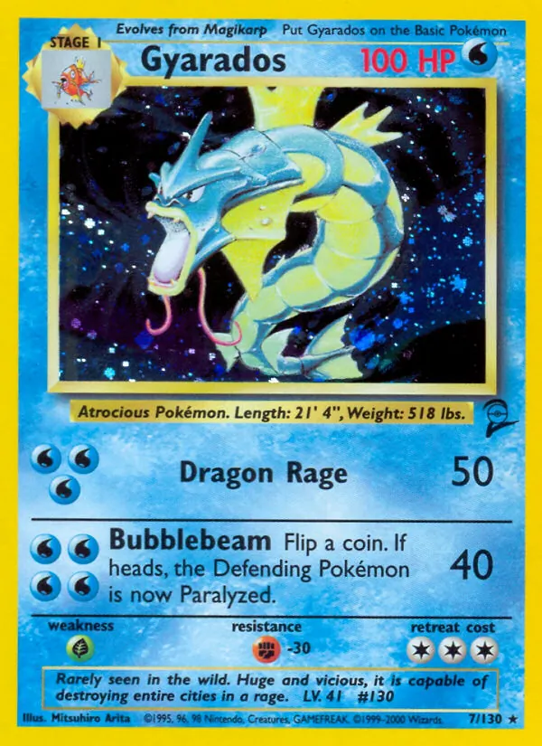 Gyarados, Base Set 2 007/130