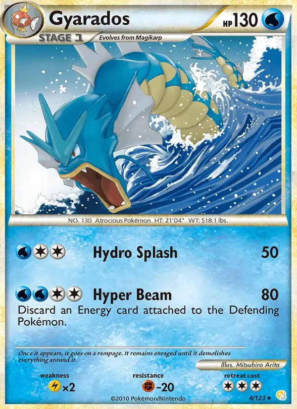 Gyarados, HeartGold & SoulSilver 004/123