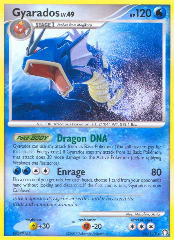 Gyarados, Mysterious Treasures 026/123