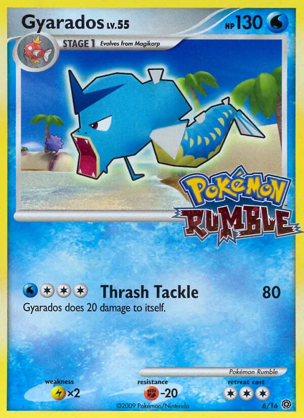 Gyarados, Pokémon Rumble 006/016