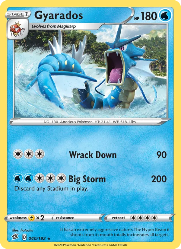 Gyarados, Rebel Clash 040/192