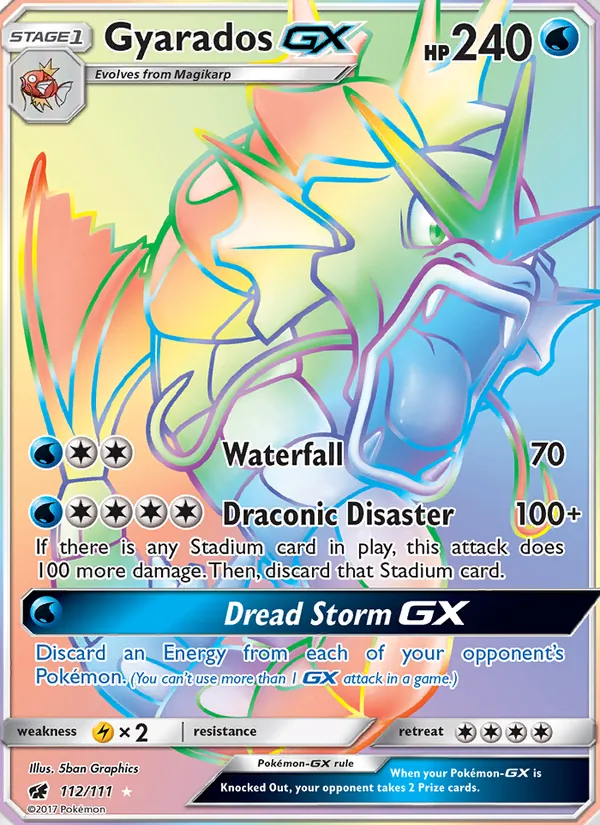 Gyarados GX, Crimson Invasion 112/111