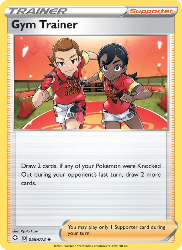 Gym Trainer, Shining Fates 059/072