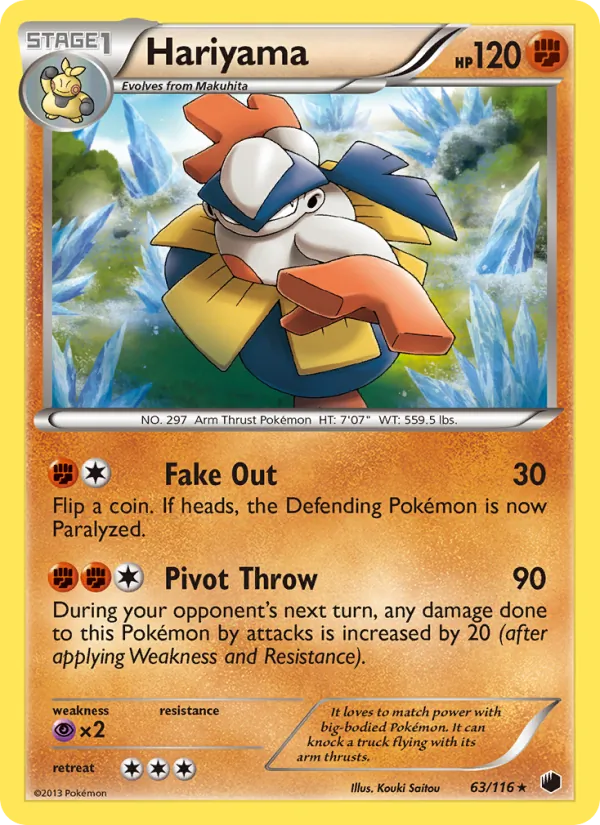 Hariyama, Plasma Freeze 063/116