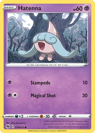 Hatenna, Trick or Trade 2022 018/073