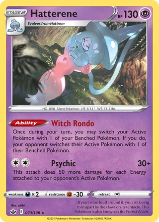 Hatterene, Trick or Trade 2022 073/198