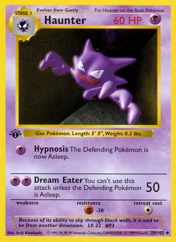 Haunter, Base 029/102