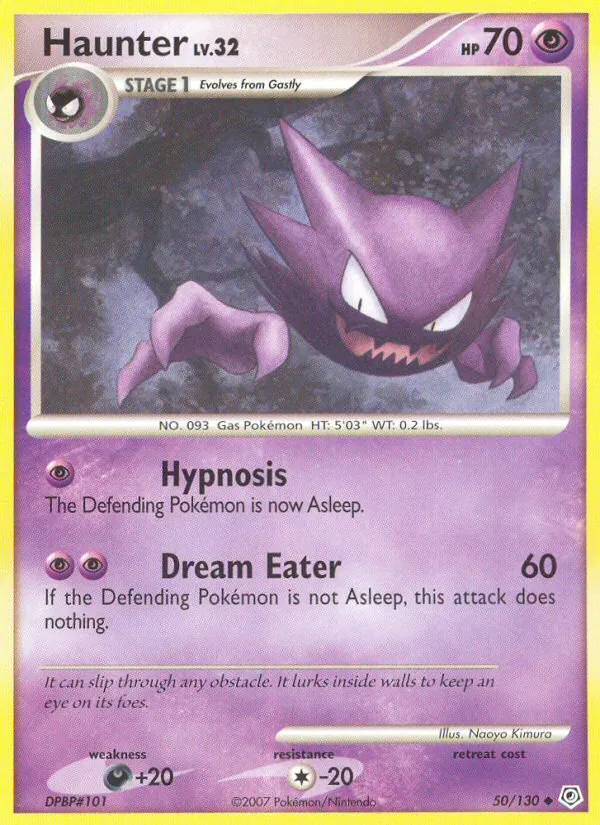 Haunter, Diamond & Pearl 050/130