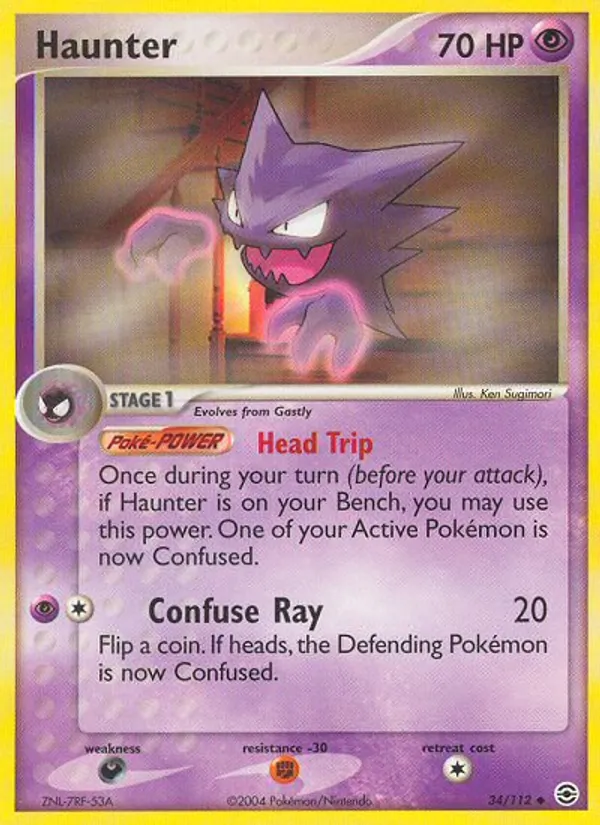 Haunter, FireRed & LeafGreen 034/112