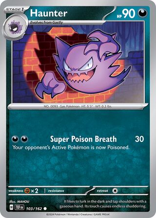 Haunter, Trick or Trade 2024 103/162