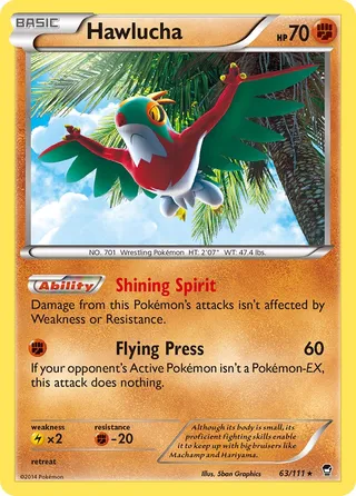 Hawlucha, WC Deck 2015 (The Flying Hammer) 063/111