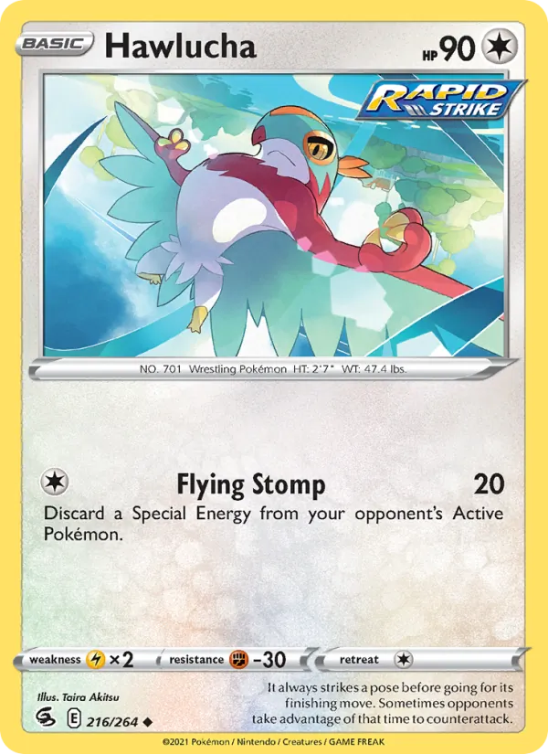 Hawlucha, Fusion Strike 216/264