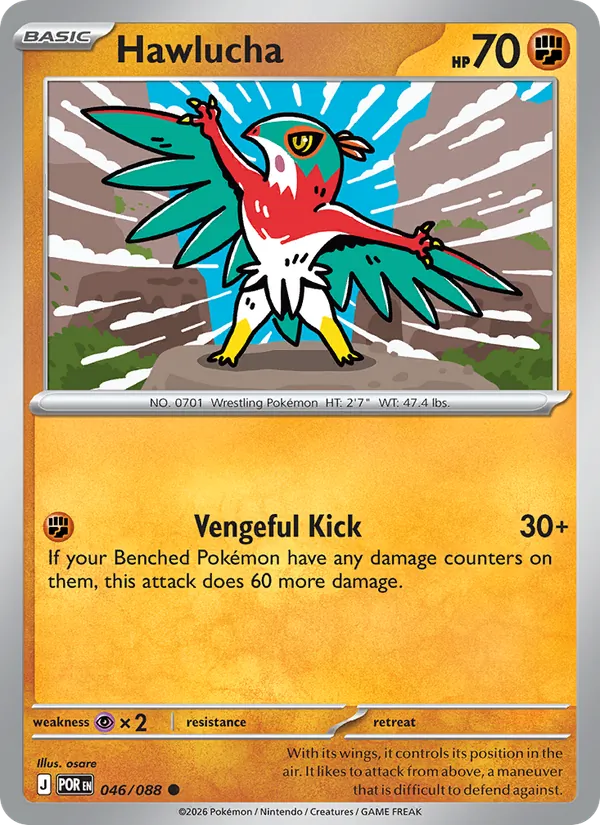 Hawlucha, Perfect Order 046/088
