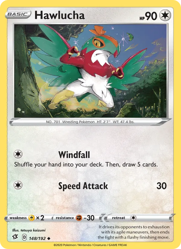 Hawlucha, Rebel Clash 148/192