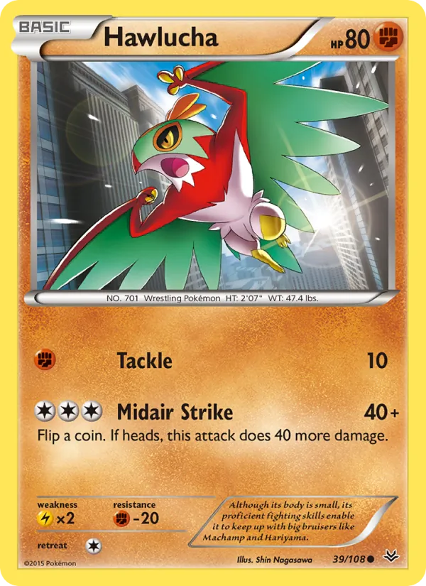 Hawlucha, Roaring Skies 039/108