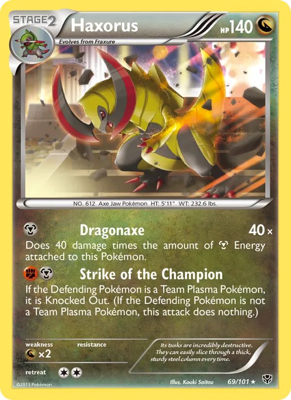 Haxorus, Plasma Blast 069/101