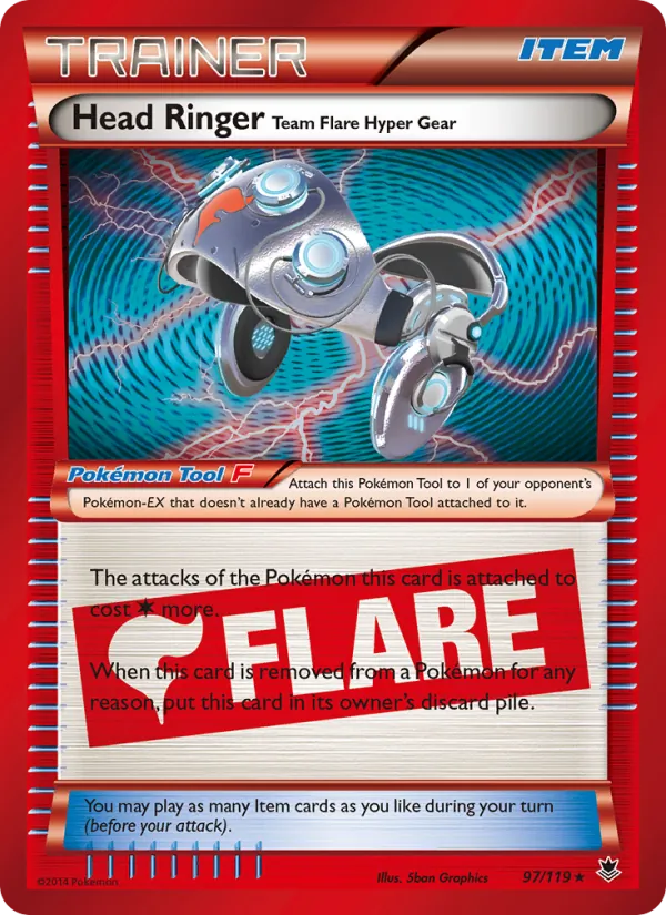 Head Ringer Team Flare Hyper Gear, Phantom Forces 097/119