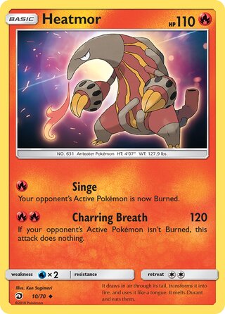 Heatmor, Dragon Majesty 010/070