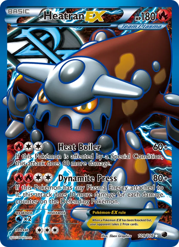 Heatran-EX, Plasma Freeze 109/116