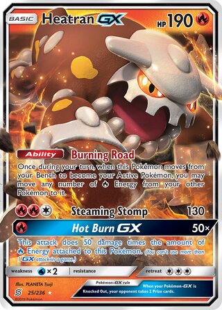 Heatran-GX, WC Deck 2019 (Mind Blown) 025/236
