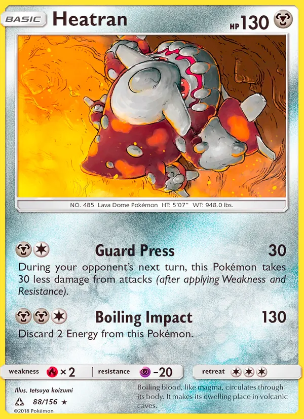 Heatran, Ultra Prism 088/156