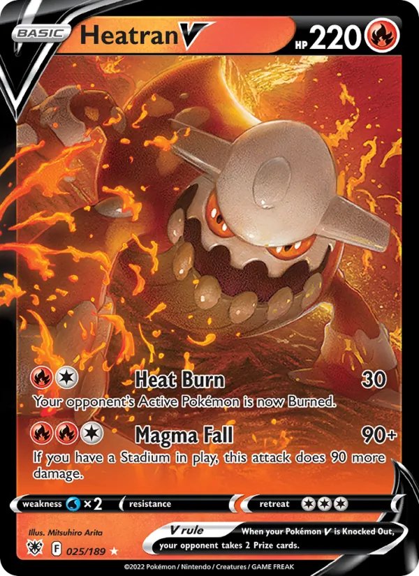 Heatran V, Astral Radiance 025/189