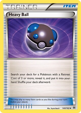 Heavy Ball, WC Deck 2017 (Golisodor) 140/162