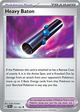 Heavy Baton, Play! Pokémon Prize Pack Series Five 151/162