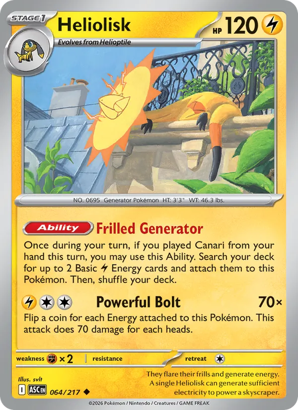 Heliolisk, Ascended Heroes 064/217